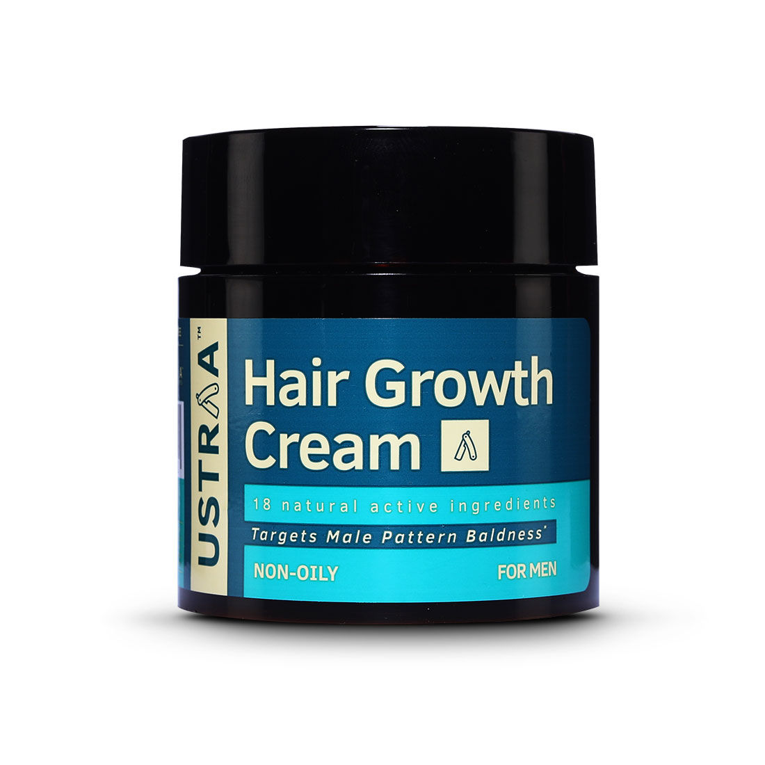 Ustraa Hair Growth Cream 18 Natural Active Ingredients Target Male